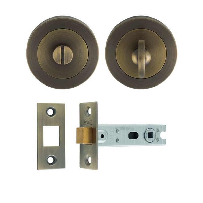 Ultimate Bathroom Door Pack - Antique Brass