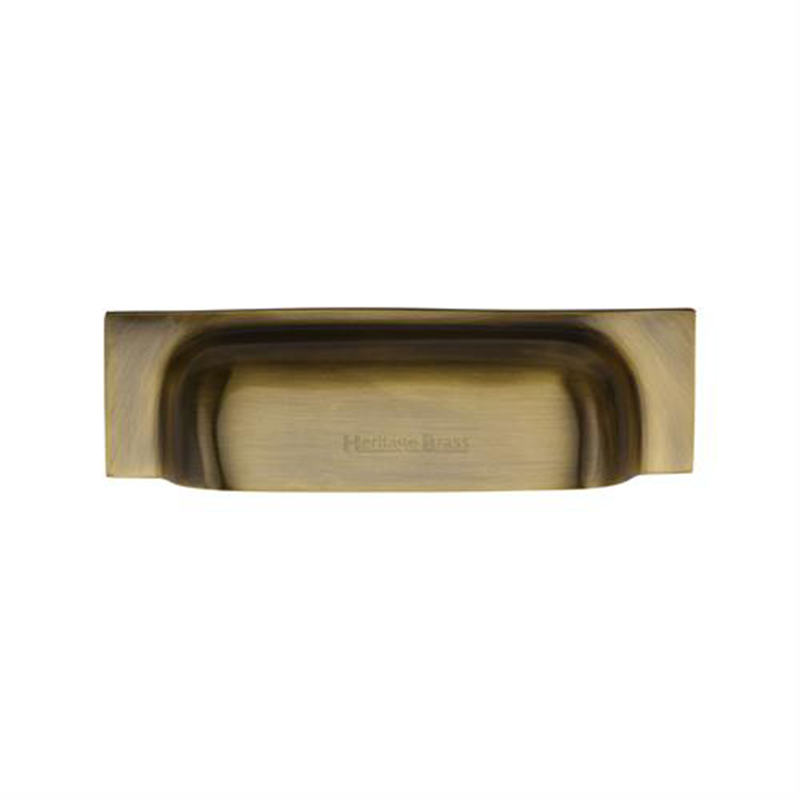 C2766 Draw Pull - 145mm Antique Brass