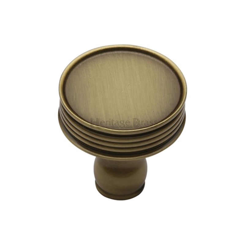 Venetian Cabinet Knob Antique Brass